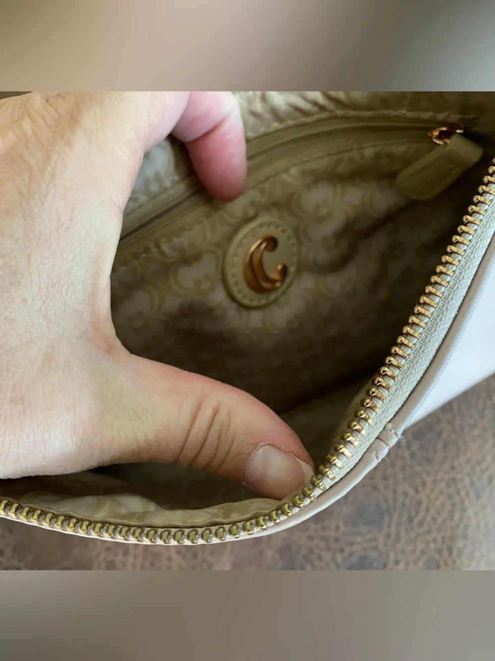 Charming Charlie Dusty Pink PurseWristlet Clutch - Minimalist Travel